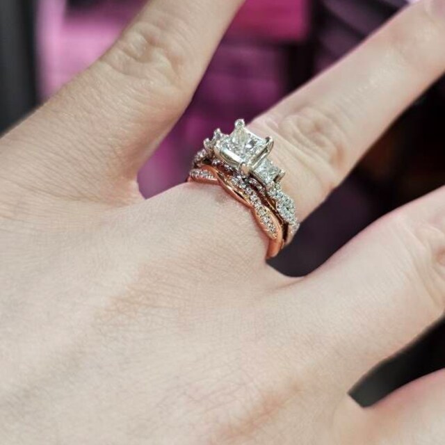アクセサリー cat UNKNOWN ETRNITY VINE BAND RING Diamond Garland Ring | Catbird