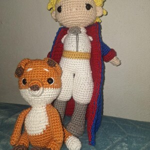 あみぐるみスーツ男子mini10個 星の王子さまとキツネのあみぐるみ編み図（PDF）、手作り人形 - Etsy 日本