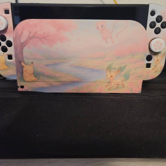 Nintendo Switch 2モデル スキンシール プレミアムビニール ピンク