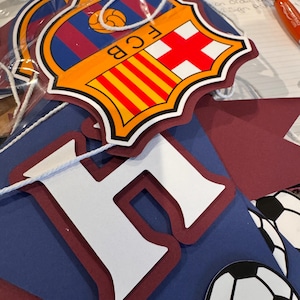 durony Sfondo per feste di calcio a tema sportivo decorazione per feste di calcio buon compleanno Banner da appendere alla parete sfondo fotografico per feste di compleanno, 170,8 x 119,3 cm