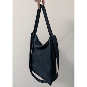 Belt Bag Black Leather Flat Bum Bag Hip Bag Fanny Pack - Etsy