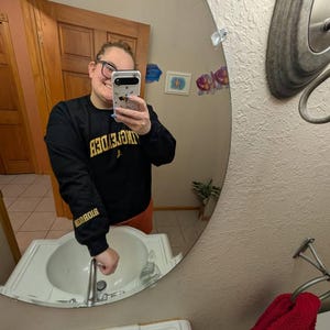Sam added a photo of their purchase