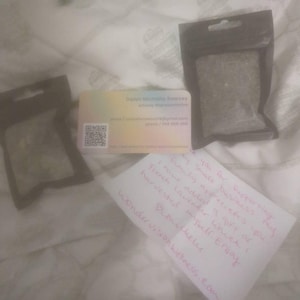 Amber added a photo of their purchase