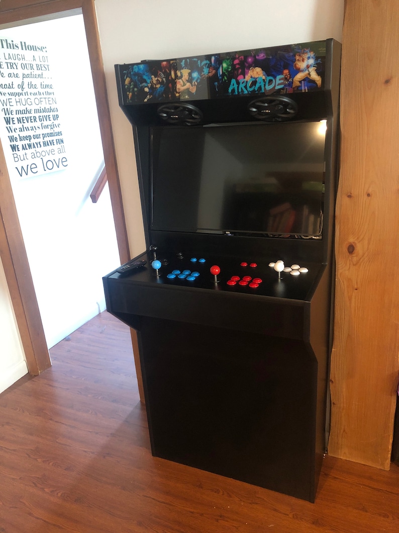 Arcade setup shared by Howard Burke