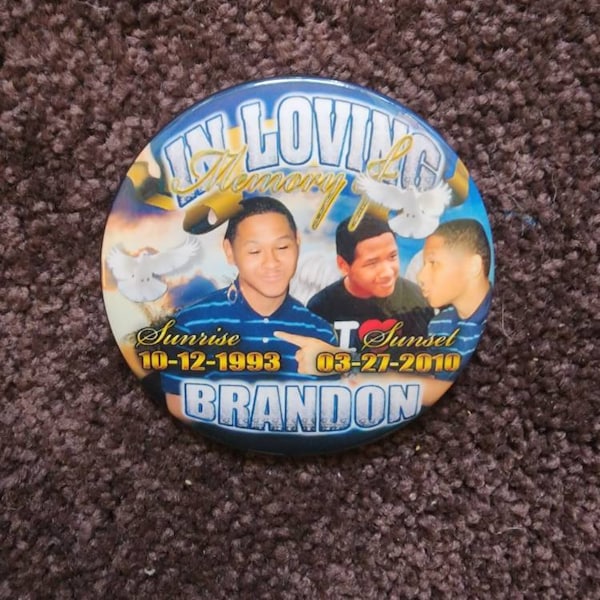 3 Inch Custom Buttons (custom Pins, Personalized Logo, Promotional ...