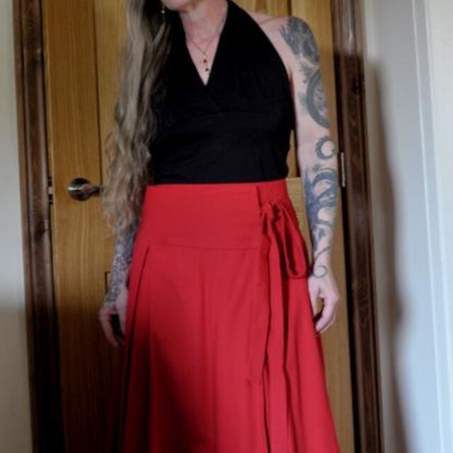 Linen Wrap Skirt, Maxi Wrap Skirt, Linen Skirt, Asymmetrical Skirt