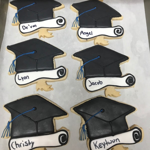 Graduation Cap With Diploma Cookie Cutter or Fondant Cutter and Clay ...