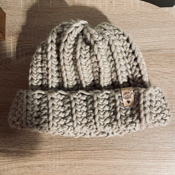 Easy Breezy SUPER CHUNKY Beanie Crochet Pattern - Beginner Crochet ...
