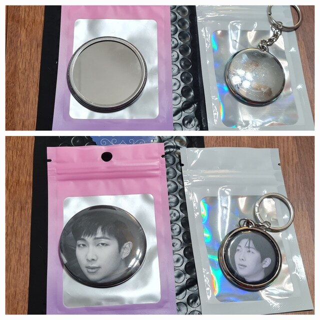 BTS Pocket Mirror - Etsy