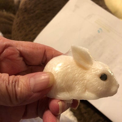Decorative Bunny Rabbit Shaped Soaps, Handcrafted Shea Butter Soap ...