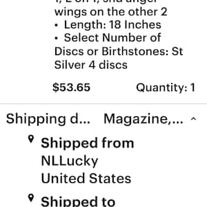 Diana added a photo of their purchase