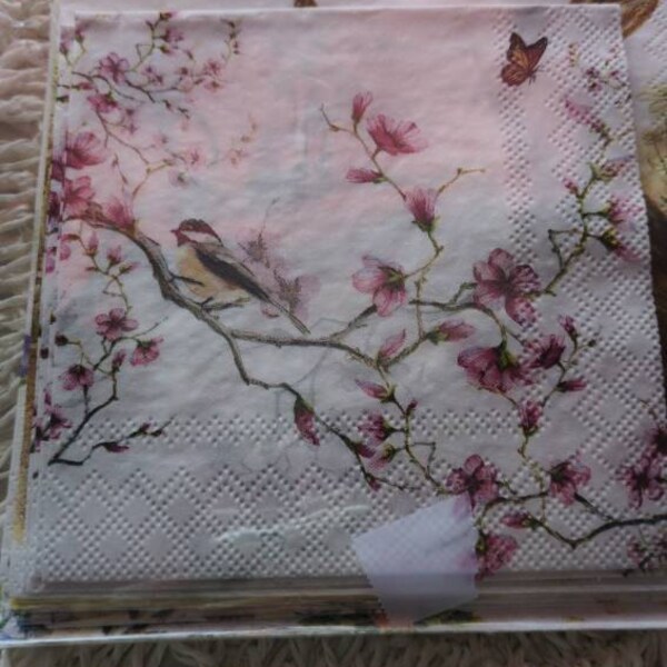 Decoupage Napkins Of Girl’s Dream Ride | Bird Horse In The Wonderful - Foto 3