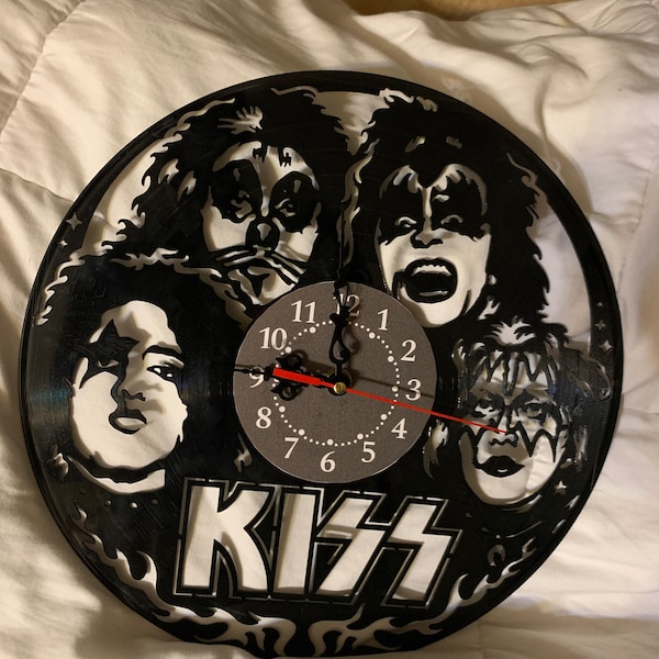 Acdc- Laser Cut Vinyl LP Record Template (FILES INCLUDED: Psd, Ai, Jpg ...