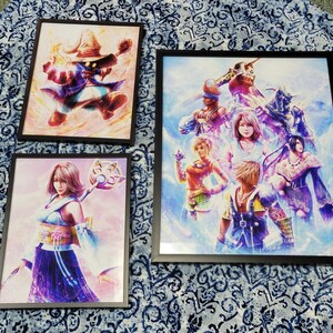 ユウナ ファイナルファンタジーX - 限定版ファインアートプリント