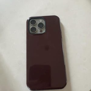 Dark Chocolate Brown iPhone 13 Case, Brown iPhone 12 Case