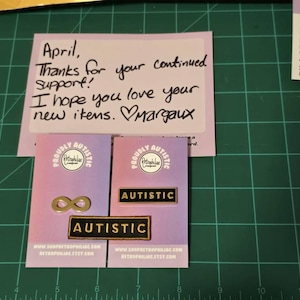April added a photo of their purchase