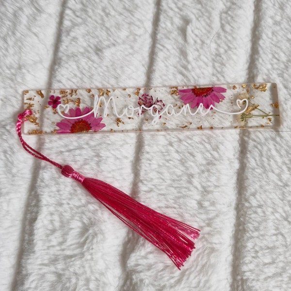 Marque-page Magnétique Personnalisé Fleur De Naissance - Un Cadeau Significatif Pour Les Amoureux Des Livres Pour Femme - France