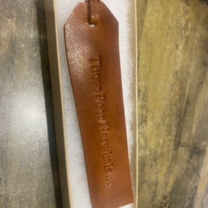 Leather Bookmark Free Personalization Bookmark for Women - Etsy