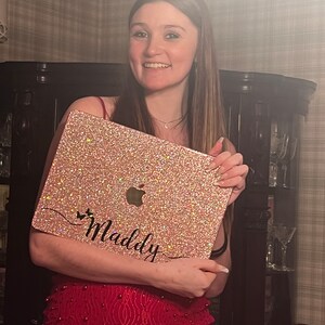 Rose Gold Glitter MacBook Air 13.6 Pro 14 15 16 PRO/MAX - Etsy