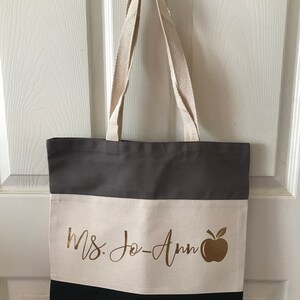 Teacher Tote Bag Personalized Teacher Tote Bag Gifts for - Etsy