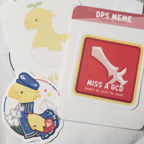 Minion Omamori Epoxy Keychain Stickers | Fat Cat Shiba Chocobo ...