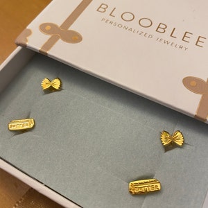 Customer photo, Girl Dinner Earring Set