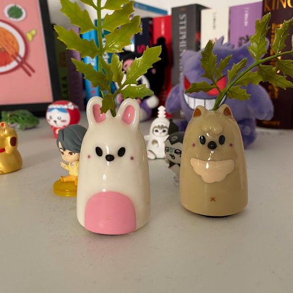 Skzoo Mini Pots | K-pop Stray Kids-inspired Animal Characters | Cute