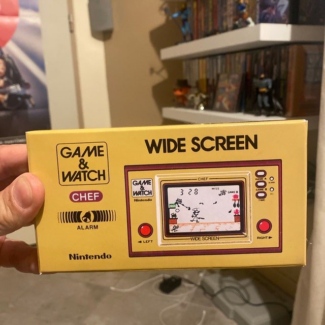 Nintendo GAME & WATCH CHEF　電池付き Game & Watch Chef Box - Etsy Canada