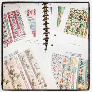 Happy Planner March Monthly Kit, Happy Planner March Stickers ...