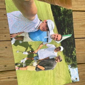 David added a photo of their purchase