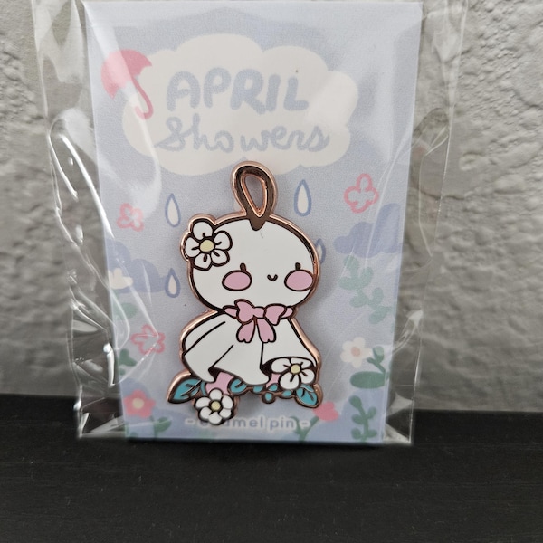 Teru Teru Bozu Large Hard Enamel Pin - Etsy
