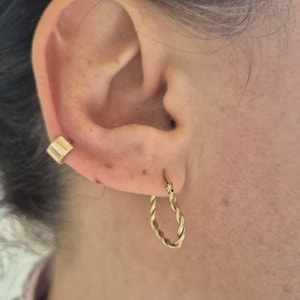 Set 10 Paia Orecchini Donna Oro 14K - Zirconia, Anallergici, Flatback, Huggie E Cartilagine Per Piercing Multipli