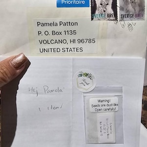 Pamela added a photo of their purchase