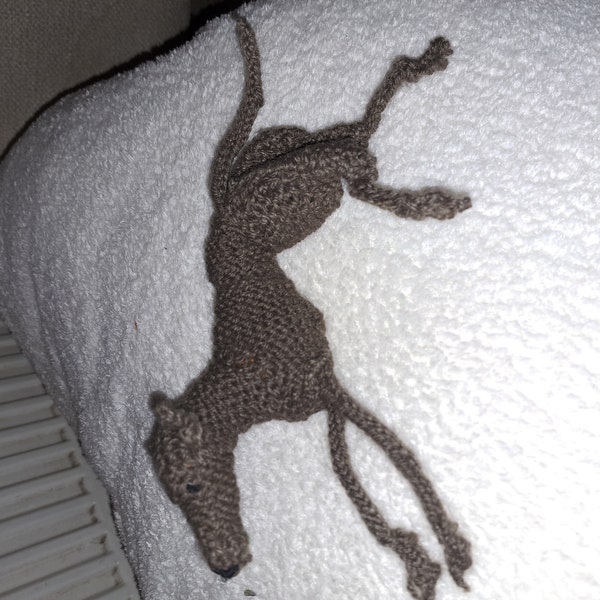 Lurcher Knitting Pattern - Etsy