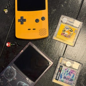 ゲームボーイカラー GBC ポケモンクリスタル 交換用ラベル デカール