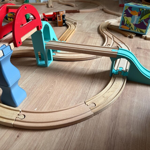 Roller Coaster for Brio, Thomas, IKEA, Hape and Other Wooden Train