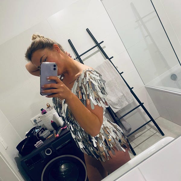 Zip Front Black Sequin Booty Shorts main image 1