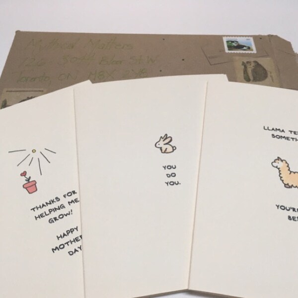 I'd Move Mountains for You. Love Greeting Card Cute Adorable Paper Made ...