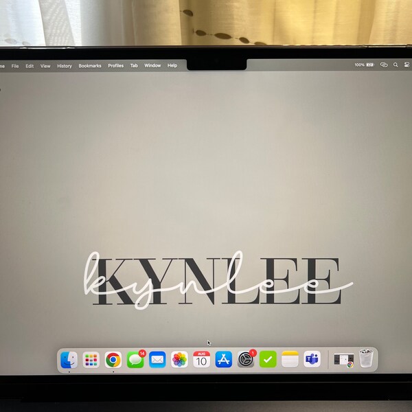5 Custom Desktop Wallpaper Personalization, Laptop Background ...