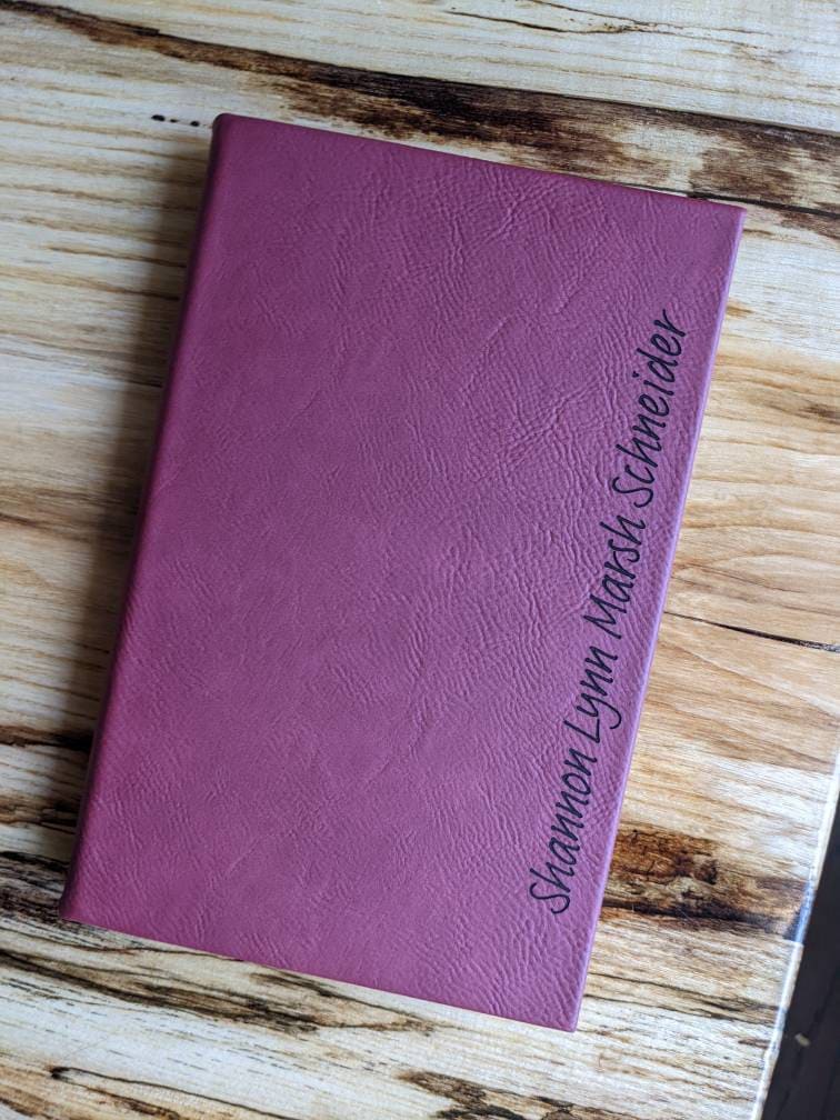 Personalized Leather Journal, Personalized Notebook, Engraved Custom Notebook, Men Travel Journal Gifts, Mother&#39;s Day Gift, Gift for Father