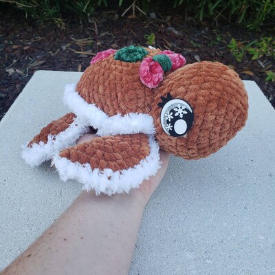 Gingerbread Turtle Pattern Crochet PDF Download Beginner - Etsy