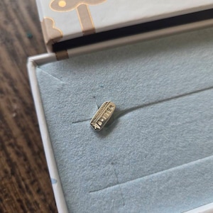 Customer photo, Stick of Butter Earrings