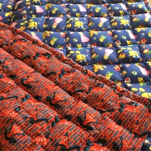 Weighted Blanket/Quilt Sewing Tutorial PDF Format | Etsy