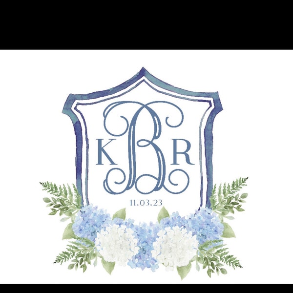 Semi - Custom Digital Wedding Logo | Party Logo | Wedding Monogram ...