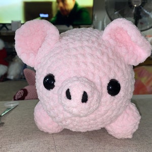 PATTERN/INSTRUCTIONS Pig Piggy Pillow Pattern Cute Pig - Etsy