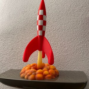 Rocket Tintin Toy Children, Tintin Space Birthday