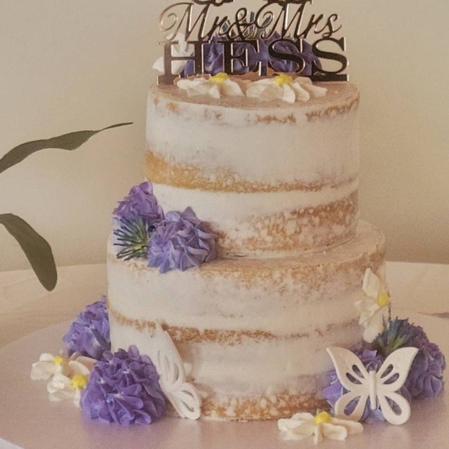 Stitch & Angel Inspired Disney x Lilo and Stitch Inspired Custom Wedding Cake  Topper, Wedding Cake Toppers