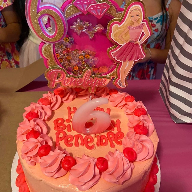 Pin by Nubia Rafaela on Festa Barbie in 2023  Barbie birthday cake, Barbie  cake, Birthday cake topper printable