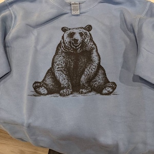 Grizzly Bear T Shirt Brown Bear Tee Shirt Bear Shirt - Etsy