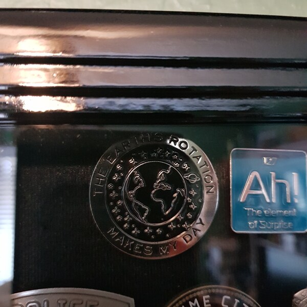 Science Enamel Pin | Earths Rotation Makes My Day | Space Pin | Science ...